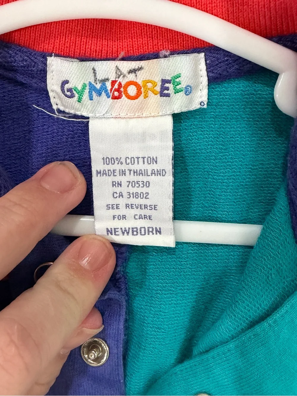 Gymboree Bright Colorblock Romper with Car and Boat Appliqués